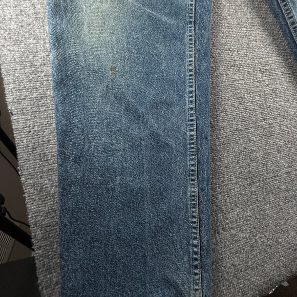 VTG Levi's Silver Tab Blue Jeans Patina Lot 702 Grand Silver Medal ACTL 33X33 - Picture 4 of 16
